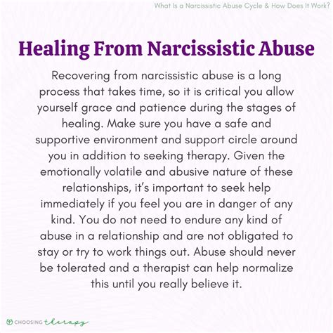 how to recover from dating a narcissist